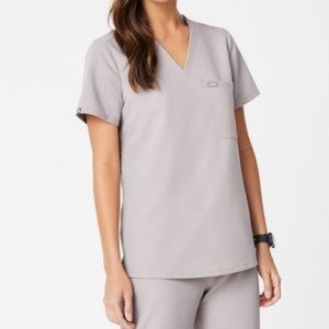 Figs Catarina one pocket scrub top limited edition slate XXL